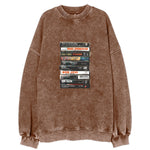 Rock Cassette Vintage Sweatshirt