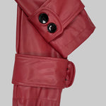 Long Sleeves Buttoned Solid Color Notched Collar Jackets&Coats Outerwear
