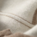 PREMIUM CASHMERE TWO TONE ZIPPER HOODIE
