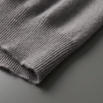 PREMIUM CASHMERE MOCK NECK T-SHIRT
