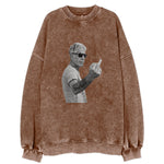Anthony Bourdain Middle Finger Vintage Sweatshirt