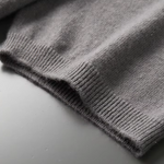 PREMIUM CASHMERE MOCK NECK T-SHIRT