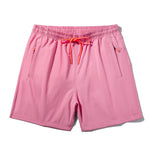 Dissolving Bear Slogan Print Drop Shoulder Oversize T-Shirt & Zip Pocket Swim Shorts