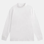 3 Pieces Basic Long Sleeve Mock Neck T-Shirt