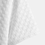 Checkerboard Jacquard  Arc Hem T-Shirt