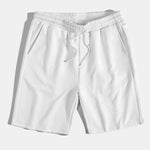 3 Pieces Striped Jacquard Drawstring Shorts