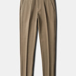 Woolen Straight Leg Trousers
