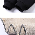 Warm Fleece-Lined Jogger Pants