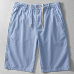 Linen Cotton Blend 11" Shorts