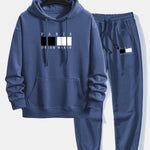 Paris Dream Maker Print Relax Fit Hoodie & Jogging Pants