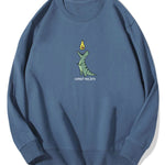 Comet Dinosaur Print Cotton Sweatshirt
