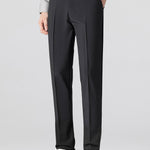 Stripe Zip Knit Ribbed Polo Shirt & Slim Fit Tapered Trousers