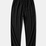 Relax Fit Long Sleeve 2 In 1 Waffle T-Shirt & Straight Leg Corduroy Pants
