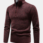 Man Half Zip Sweater