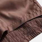 Geometric Jacquard Eyelet Cuban Shirt & Textured Shorts With Lining