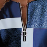 Marisol | Chunky Zip Cable Knit Sweater
