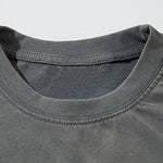 Racing Print Distressed 2-In-1 T-Shirt