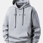 Be Kind Print Relax Fit Hoodie