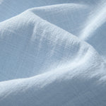 Short Sleeve Linen Look Polo Collar Shirt