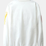 Slogan Graffiti Print Sweatshirt