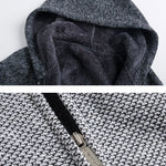 Color Block Hooded Sweater