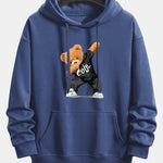 Cool Bear Print Relax Fit Hoodie & Jogging Pants