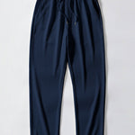 Straight Leg Ribbed Pants