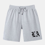 LA Print Mid Length Shorts