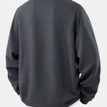 Raglan Sleeve 2 In 1 Waffle T-Shirt