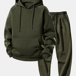 Basic Raglan Hoodies & Jogger Pants