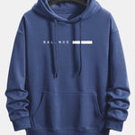 Balance Stripe Print Relax Fit Hoodie & Jogging Pants