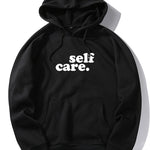 Self Care Print Hoodie