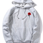 Rose Love Print Hoodie
