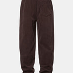 Relax Fit Quarter Zip Ethnic Geometric Patchwork Teddy Sweatshirt & Corduroy Jogger Pants