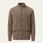 Giotto Cashmere Cardigan Mocha