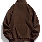 Relax Teddy Half Zip Sweatshirt