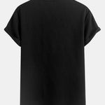 Diamond Jacquard Arc Hem T-Shirt