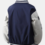 Varsity Embroidered Baseball Jacket