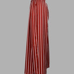 Loose Wide Leg Striped Casual Pants Bottoms Trousers