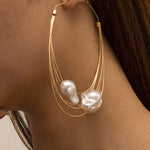 Normcore Tasseled Pearl Ear-Ring