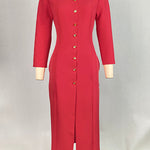 Bodycon Long Sleeves Buttoned Solid Color V-Neck Maxi Dresses Shirt Dress