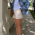 Vintage Button Down Pocketed Denim Jacket