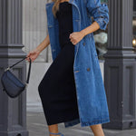 CHANDRY DENIM TRENCH COAT