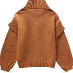 Loose Long Sleeve Turtleneck Sweater