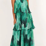 Fashion casual three-layer cake skirt