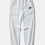 Checkerboard Jacquard Jogger Pants