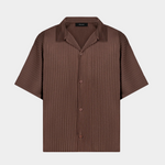 COFFEE PLEATED SUMMER SET