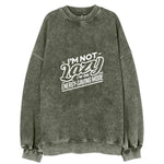 I'm Not Lazy I'm On Energy Saving Mode Vintage Sweatshirt
