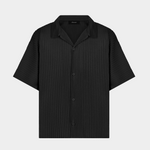 BLACK PLEATED SUMMER SET