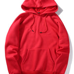 Letter Back Print Hoodie
